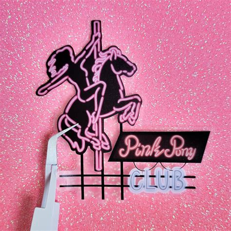 Pink Pony Club Sticker Chappell Roan Clear Vinyl Sticker Waterproof