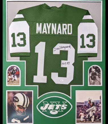 Don Maynard Archives Tennzone Sports Memorabilia