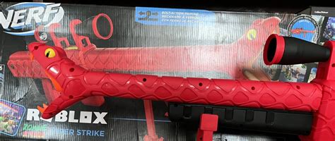 nerf roblox zombie attack viper strike sniper rifle nerf gun review