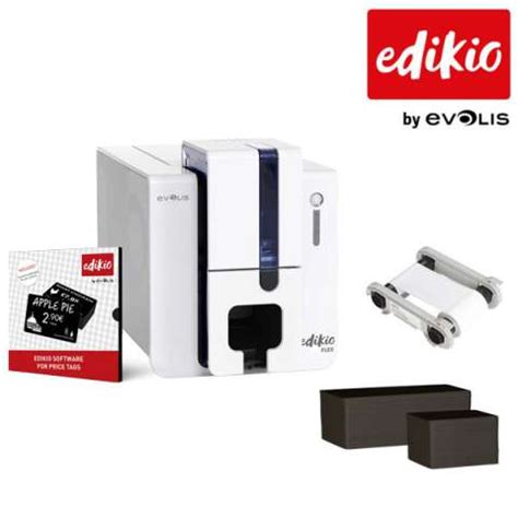 Edikio by Evolis imprimante carte étiquette de prix access flex