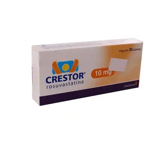 Crestor 10 Mg 30 Tabletas Vp Desde 140300