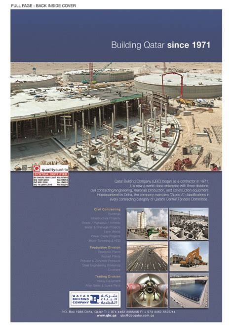 Qatar Building Company Qbc 306 Airport Road Doha Qatar Oil