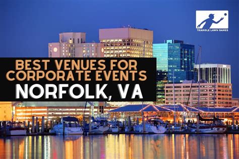 Best Venues for Corporate Events in Norfolk, VA | TLG Virginia