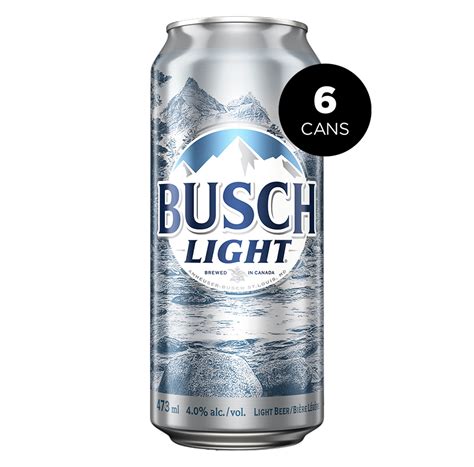 BUSCH LIGHT: 30 X Can 355 ml - The Beer Store