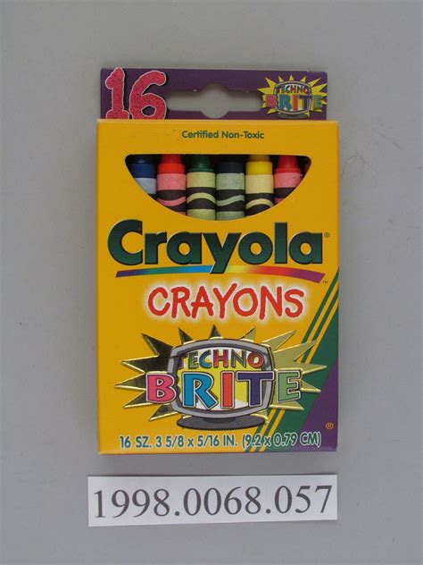 Crayola Techno Brite Crayons National Museum Of American History