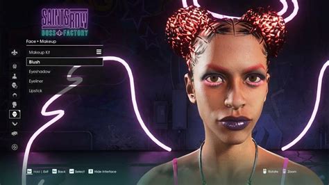 Saints Row Boss Factory Sexiest Character Creation 1080p Youtube