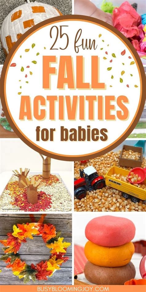 25 Fun And Easy Fall Arts Crafts And Sensory Activities For Infants