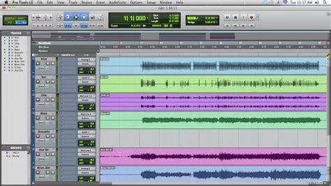 Pro Tools Mixing Template Free Printable Templates