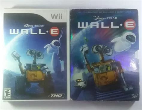 Juego Wii Y Dvd Wall E Original Disney Pixar Pelicula Meses Sin