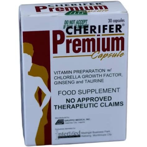 Buy Cherifer Premium Vitamins Chlorella Growth Factor Ginseng