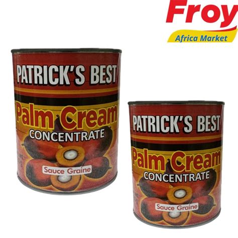 2 Cans Of Patrick S Best Palm Cream Concentrate Sauce Graine West