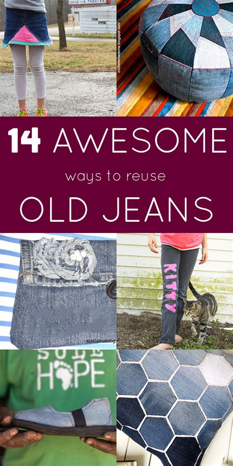 Ways To Reuse Old Jeans Crafting A Green World