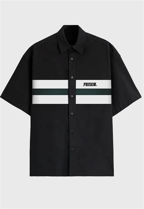 Compre Camisa Social Prison Line Premium Aqui Design Streetwear Hype