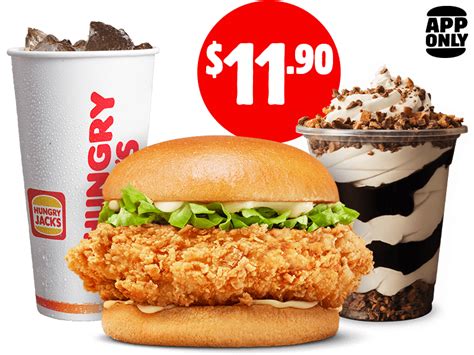 DEAL Hungry Jack S 11 90 Jack S Fried Chicken Large Coke Kit Kat