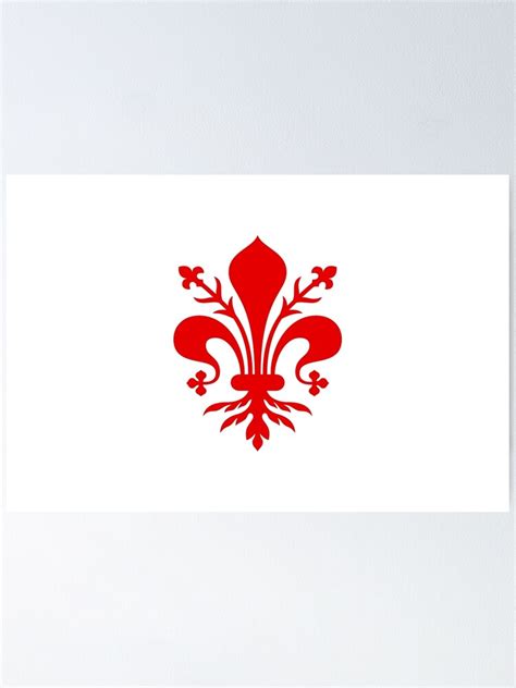 "Civil Flag of the Republic of Florence, Italy" Poster for Sale by Freihalt | Redbubble