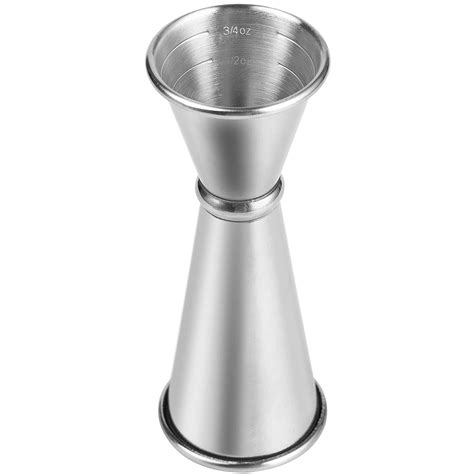 Stainless Steel Double Head Cocktail Jigger Professional Bartender Measuring Gadget Tool 本命ギフト