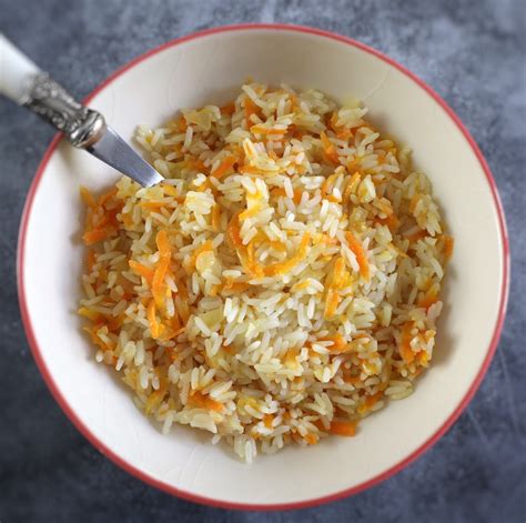 Quick And Easy Carrot Rice Recipe Food From Portugal