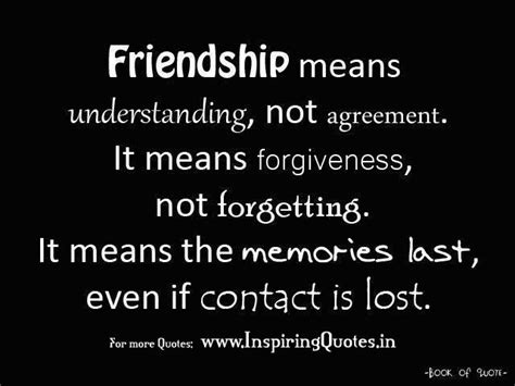 Friendship Quotes of the Day - Friendship Thoughts