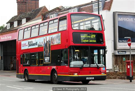 London Bus Routes Route 219 Clapham Junction Wimbledon