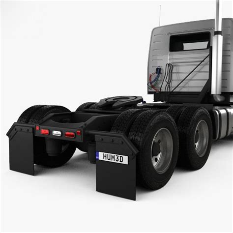 Camión tractor Volvo VNL 300 2011 Modelo 3D 149 3ds c4d fbx