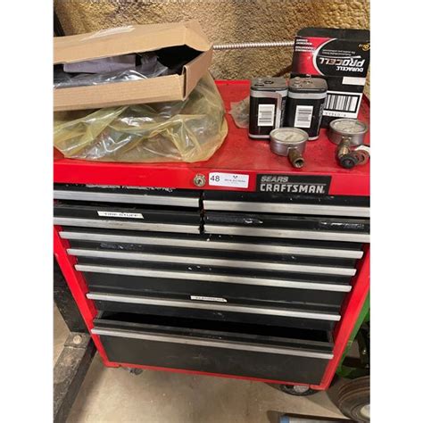 Craftsman Tool Chest - Including Contents! - Beck Auctions Inc.