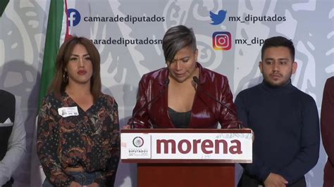 EN VIVO Conferencia de prensa de la Dip Salma Luévano Luna MORENA