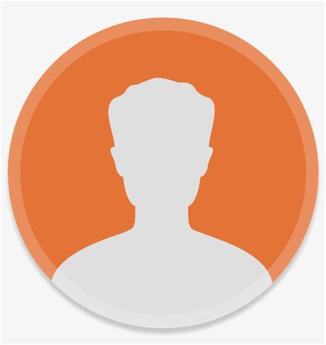 Orange Contact Icon