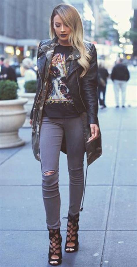 Rocker Chic Edgy Fashion Rocker Chic Style Edgy Outfits