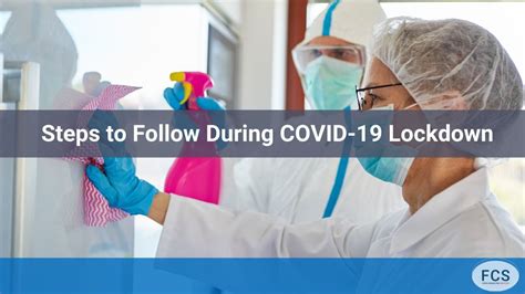 What Steps To Follow During Covid 19 Lockdown