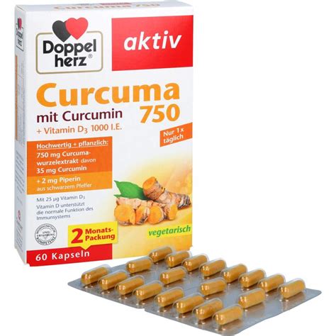 Doppelherz Curcuma Kapseln Wir Leben Apotheken