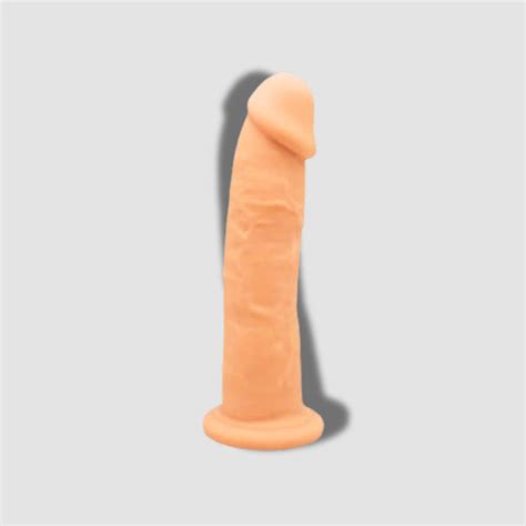 Silexd Inch Realistic Silicone Dual Density Girthy Dildo With