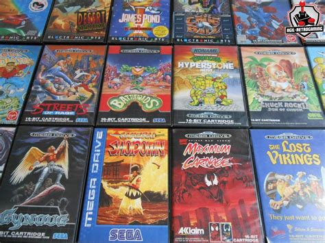 Nouveautés Sega Megadrive Blog Agil Retrogaming