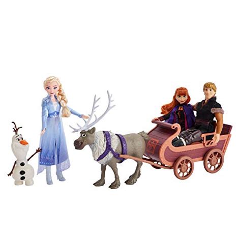 Disney Frozen Sledding Adventures Doll Pack Includes Elsa Anna