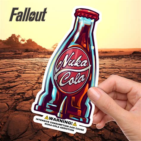 Nuka Cola Vinyl Decal Stickers Etsy