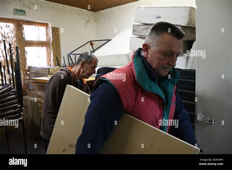 Gudovec Social Home Which Became A Shelter For Evacuees From Different