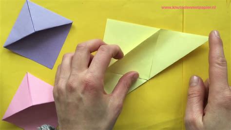 Makkelijke Boekenlegger Vouwen Van Papier Knutselen Met Papier Diy