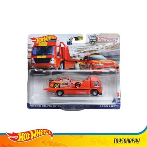 Jual Hot Wheels Premium Team Transport Nissan Silvia S15 Aero Lift Hotwheel Di Seller ANNABELL
