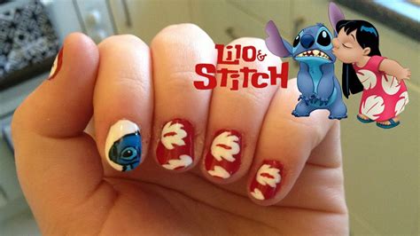 Lilo And Stitch Nails Youtube