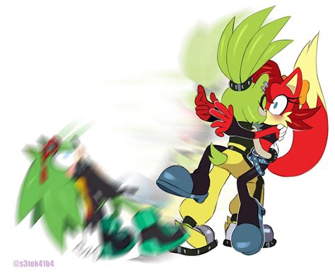 Surge Meets Scourge And Fiona S3tok41b4 Rsonicthehedgehog