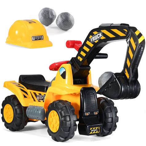 Buy Play22 Toy Tractors for Kids Ride On Excavator - Music Sounds ...