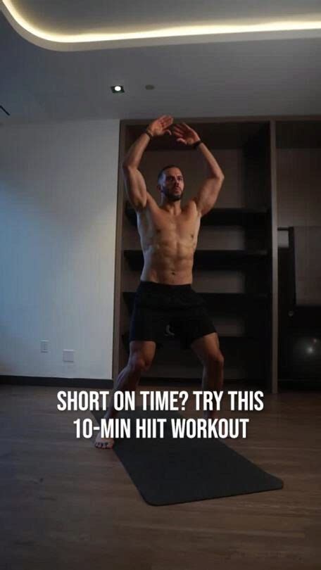 Short On Time Try This Min Hiit Workout Gymaholic