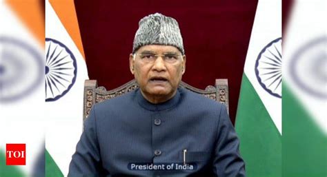 President Ram Nath Kovind To Address Nation On The Eve Of Republic Day