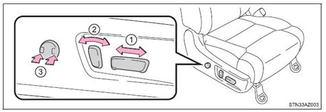 Toyota Tundra Owners Manual Front Seats Adjusting The Seats