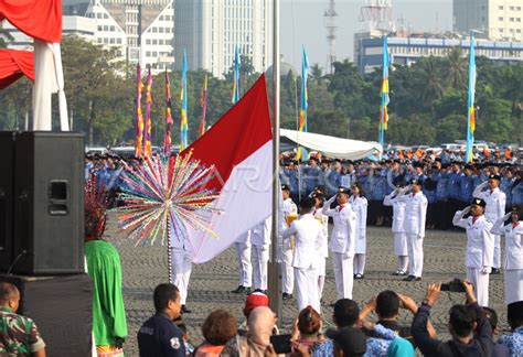 Upacara Hari Kebangkitan Nasional Antara Foto