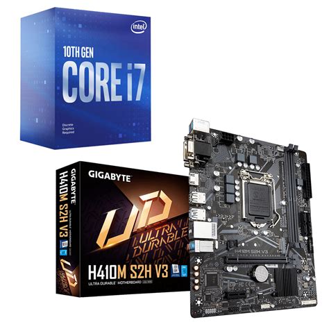 Kit Carte M Re H M S H V Processeur Intel Core I F Carte