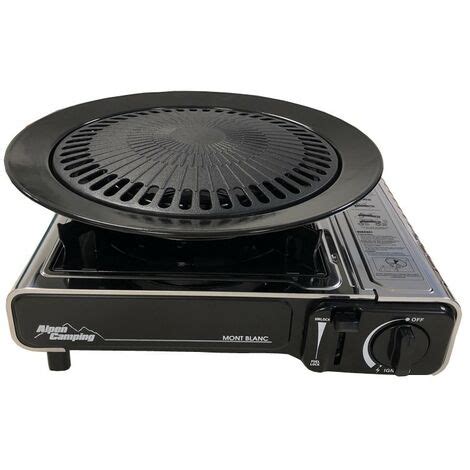 Barbecue Gaz Grill En R Chaud Gaz Piezo W Grille Cartouches