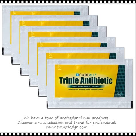 Careall® Triple Antibiotic Ointment 09gr 12pack Tdi Inc