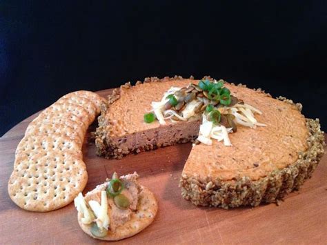 Chipotle Cheesecake With Blackened Pumpkin Seed Crust Food Food