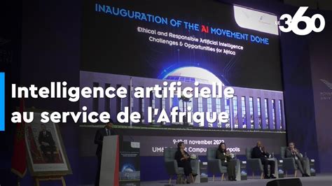 Inauguration Dun Centre International Dintelligence Artificielle Du