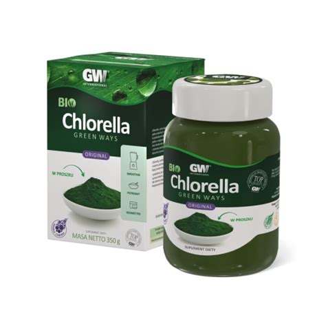 Bio Chlorella Pyrenoidosa Green Ways Proszek G Sklep